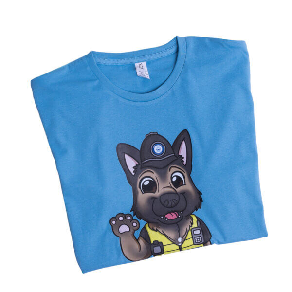 Police Dog Captain Unisex T-Shirt - Image 2