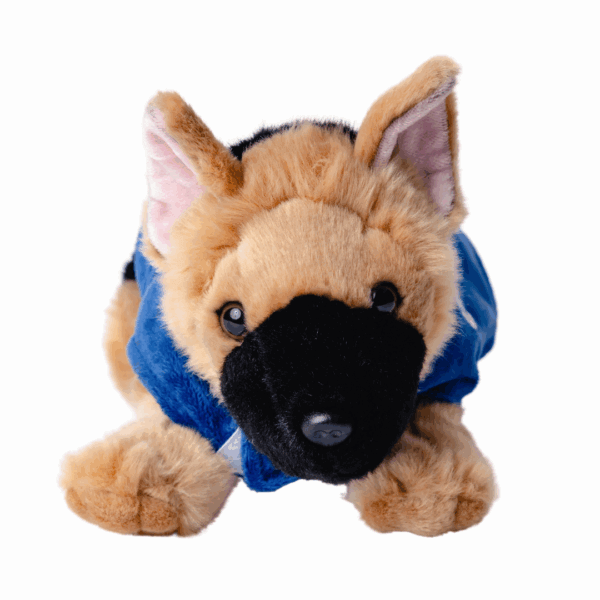 Thin Blue Paw German Shepherd Police Dog Teddy