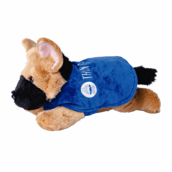 Thin Blue Paw German Shepherd Police Dog Teddy - Image 4
