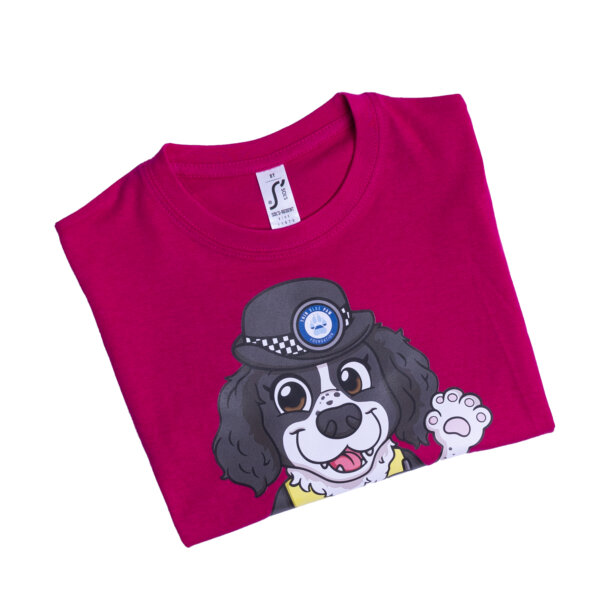 Police Dog Sox Children's Unisex T-Shirt - Image 2