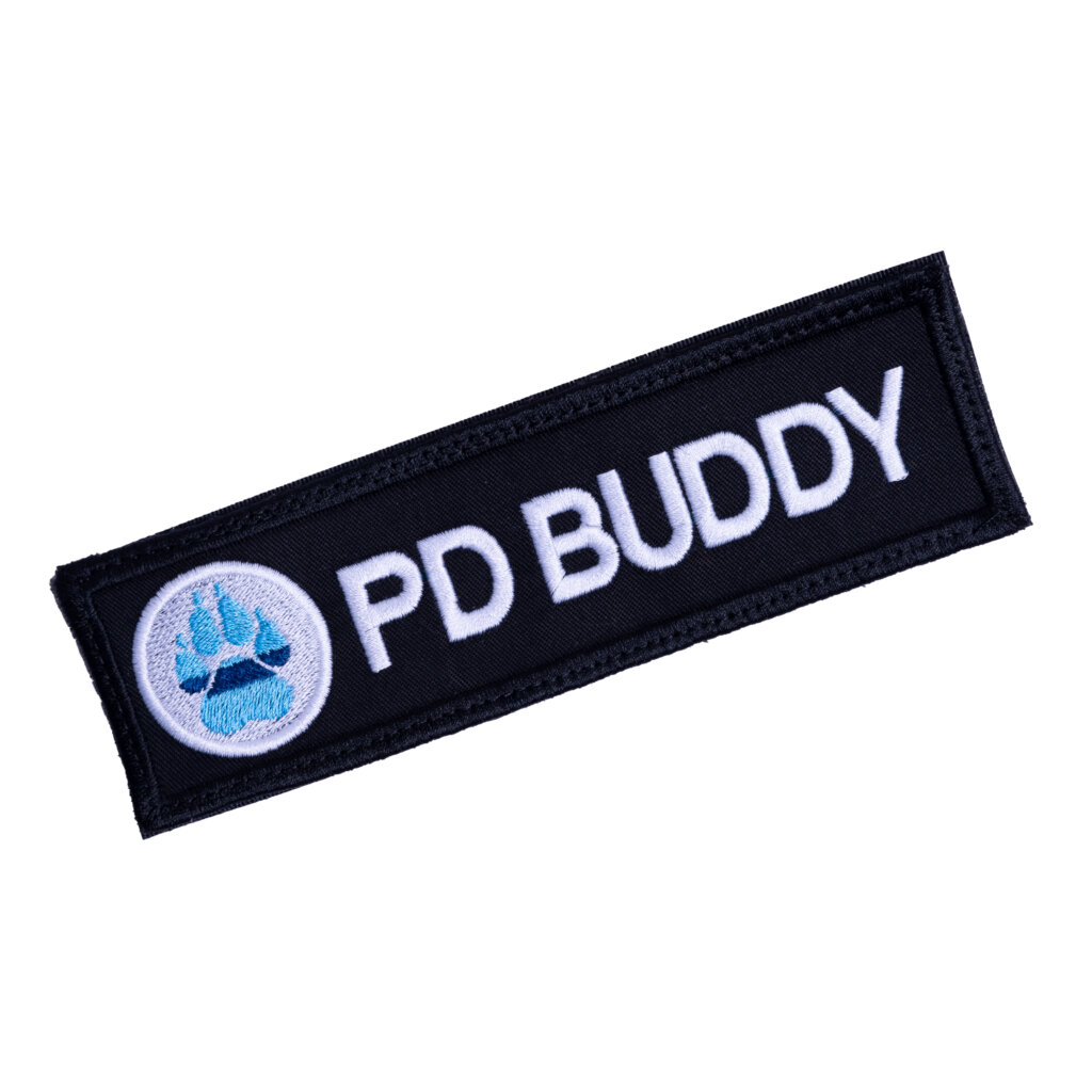 Thin Blue Paw Personalised Dog Harness Patch