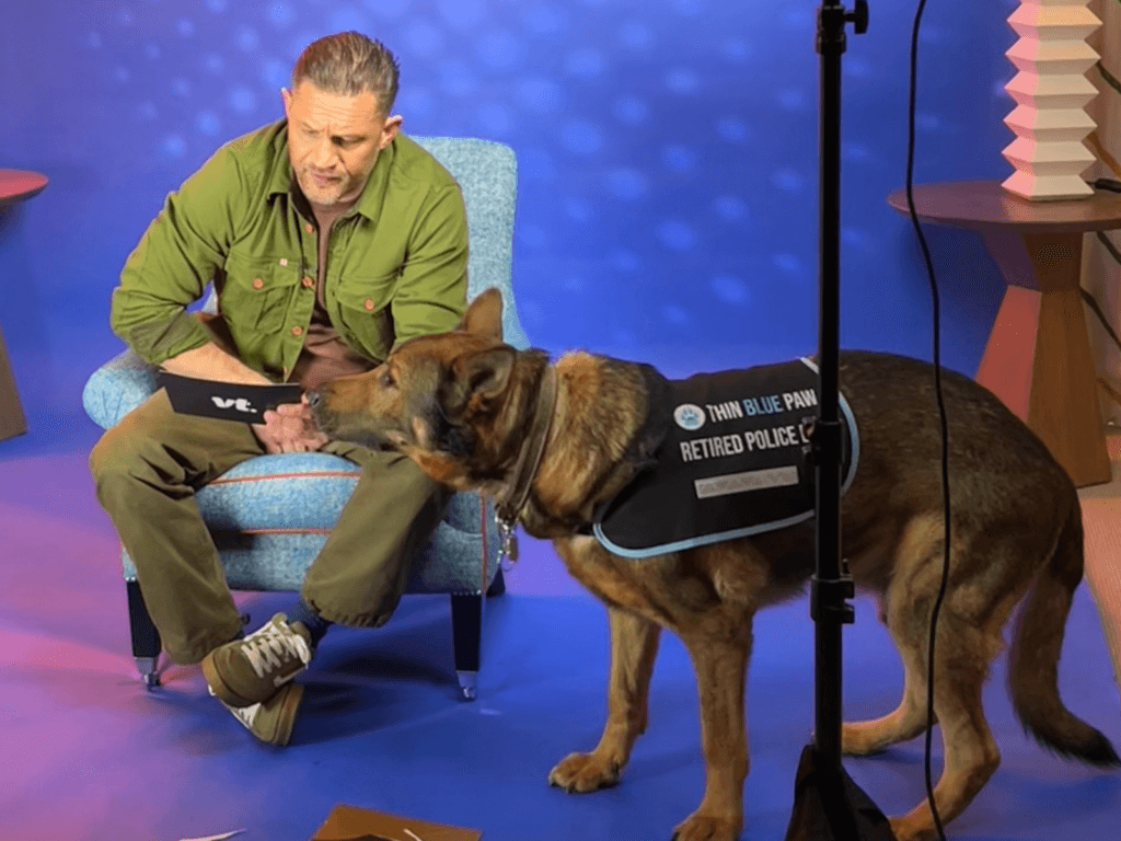 Tom Hardy answers RPD Bear's question