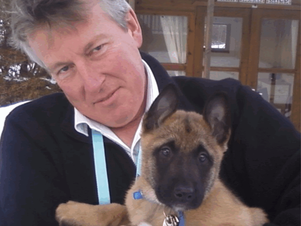 Fizz as a puppy