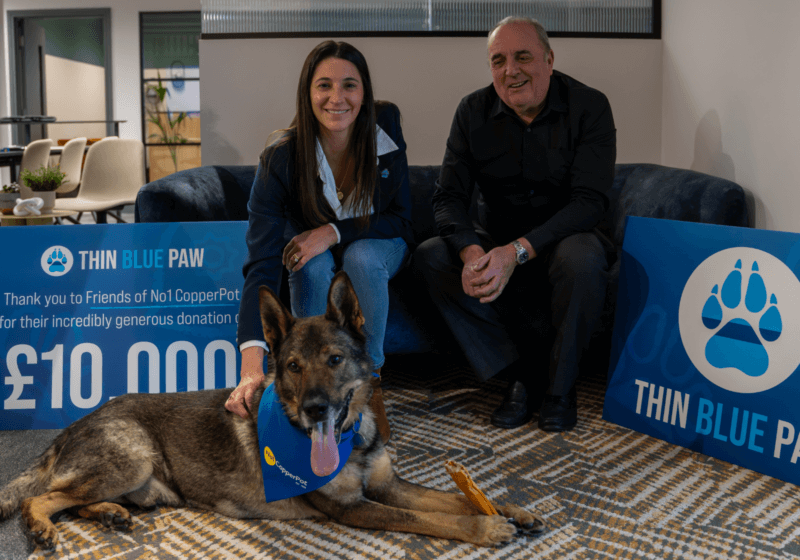 ‘Generous’ £10k donation from No 1 CopperPot