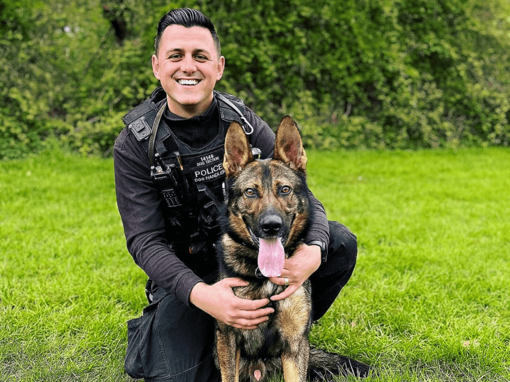 PC Daniel Carter and PD Boss